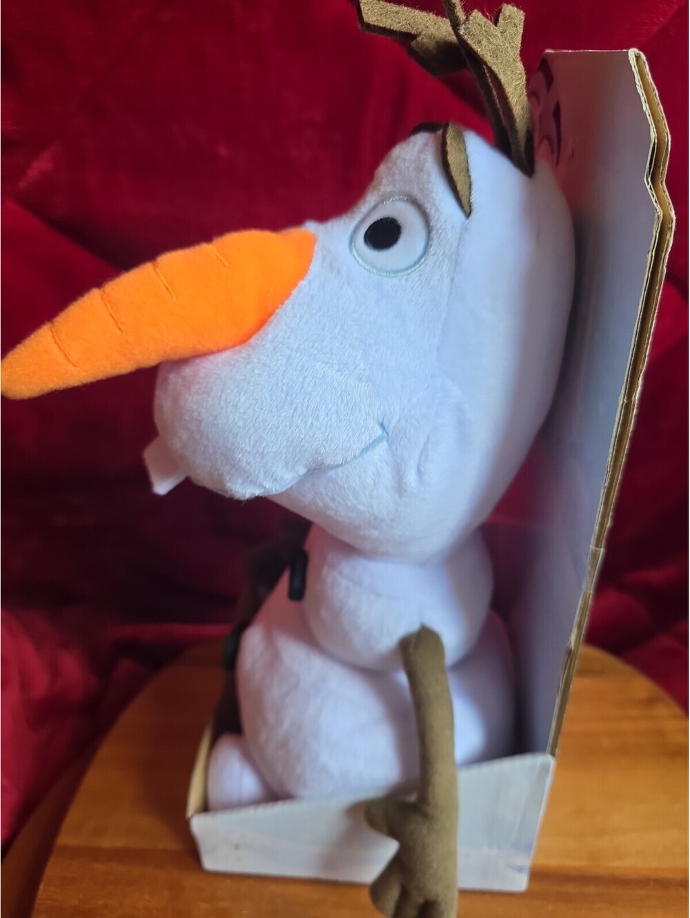Disney Olaf’s Frozen Adventure Plush 2017 Just Play Snowman Olaf New - Picture 3 of 4